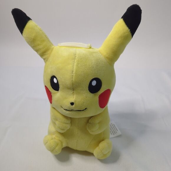 Pikachu Pokémon Coin Plush Bank - Picture 1 of 9
